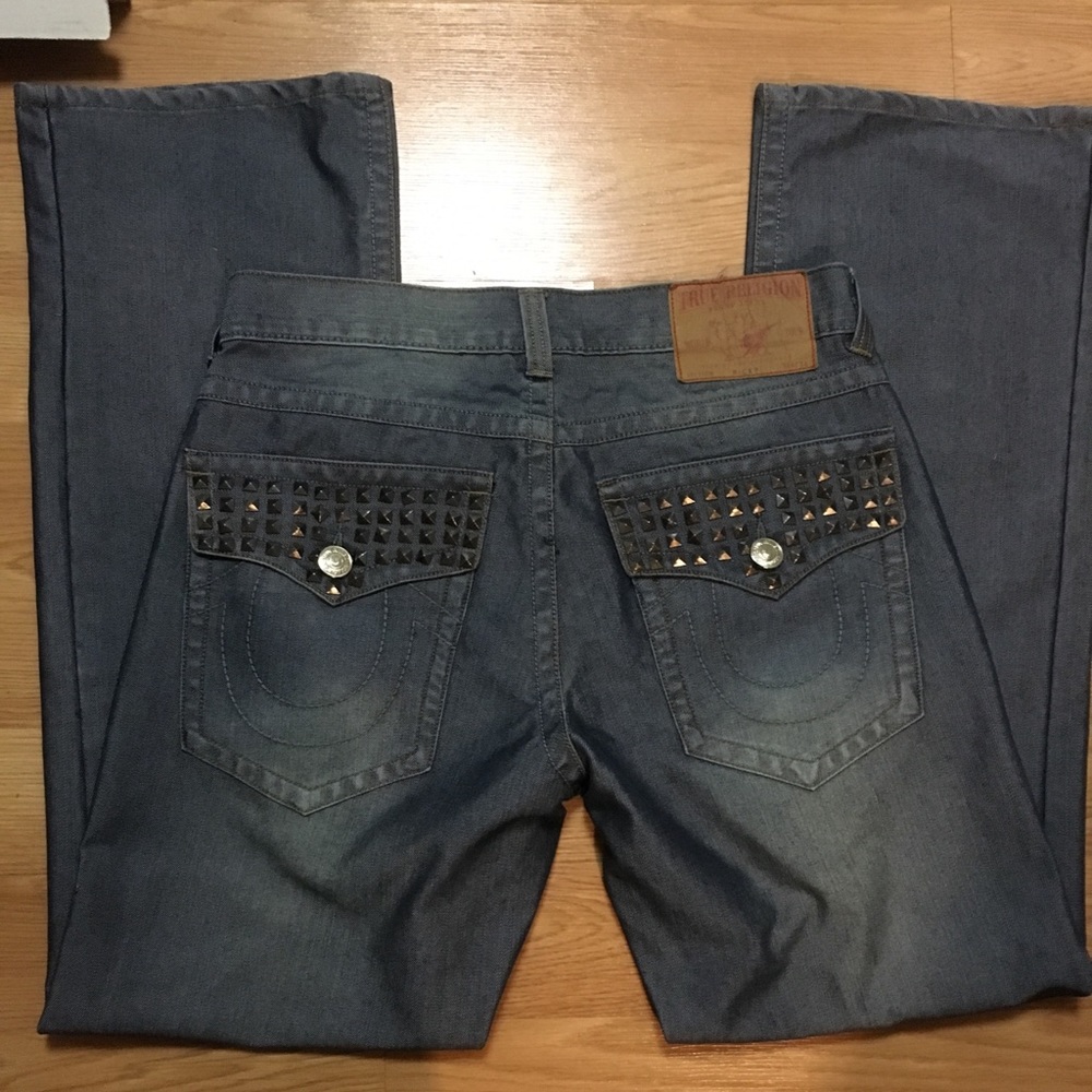 Studded True Religion jeans size 36